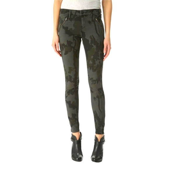 Habitual Amalia Hi Rise Zipper Ankle Skinny Jeans-Camo-25 - Picture 1 of 9